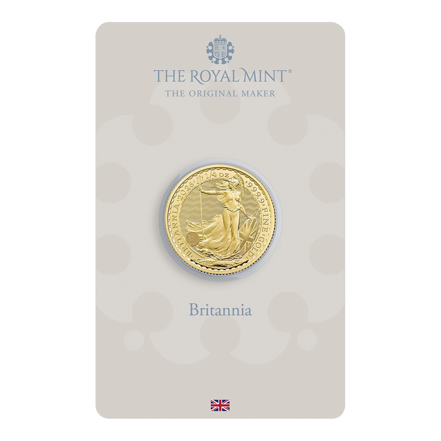 ブリタニア2026 1/4オンス金貨（ブリスター入り）