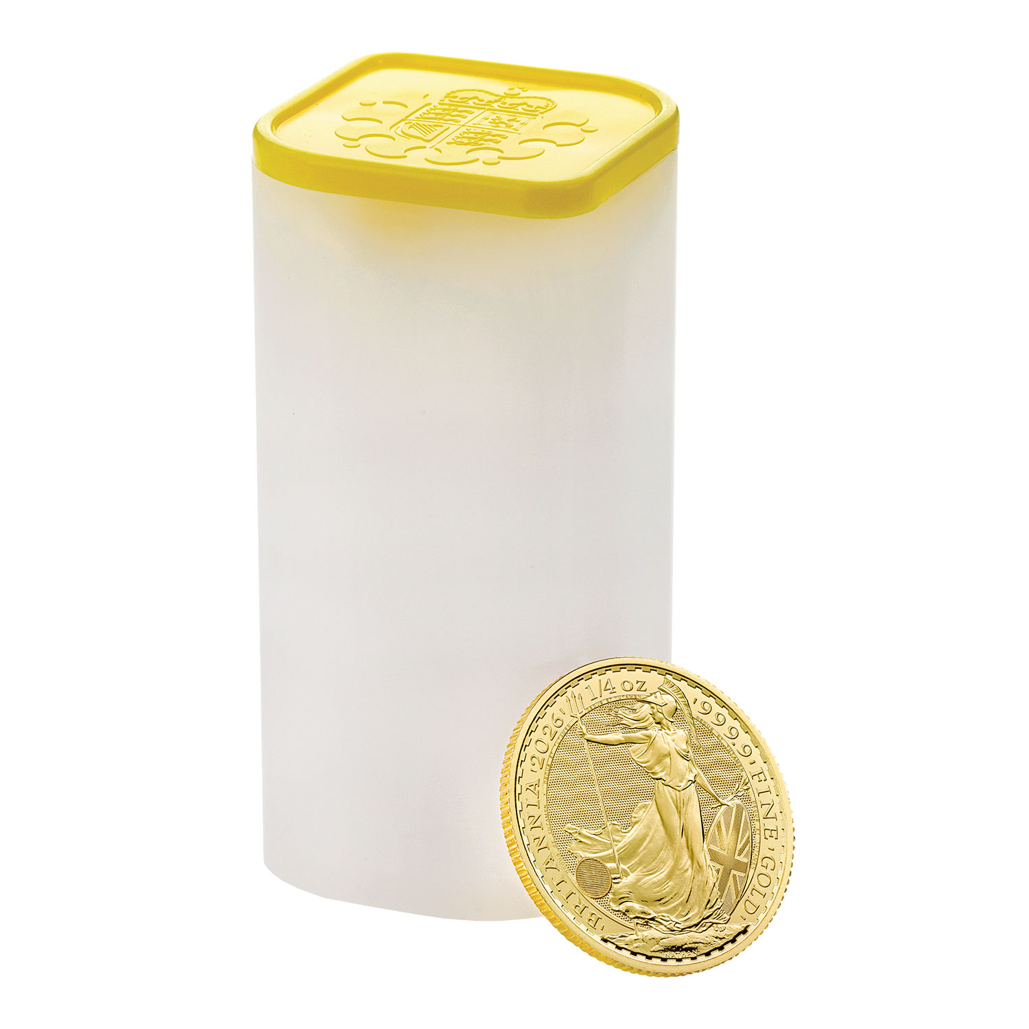 ブリタニア2026 1/4オンス金貨 10枚チューブ