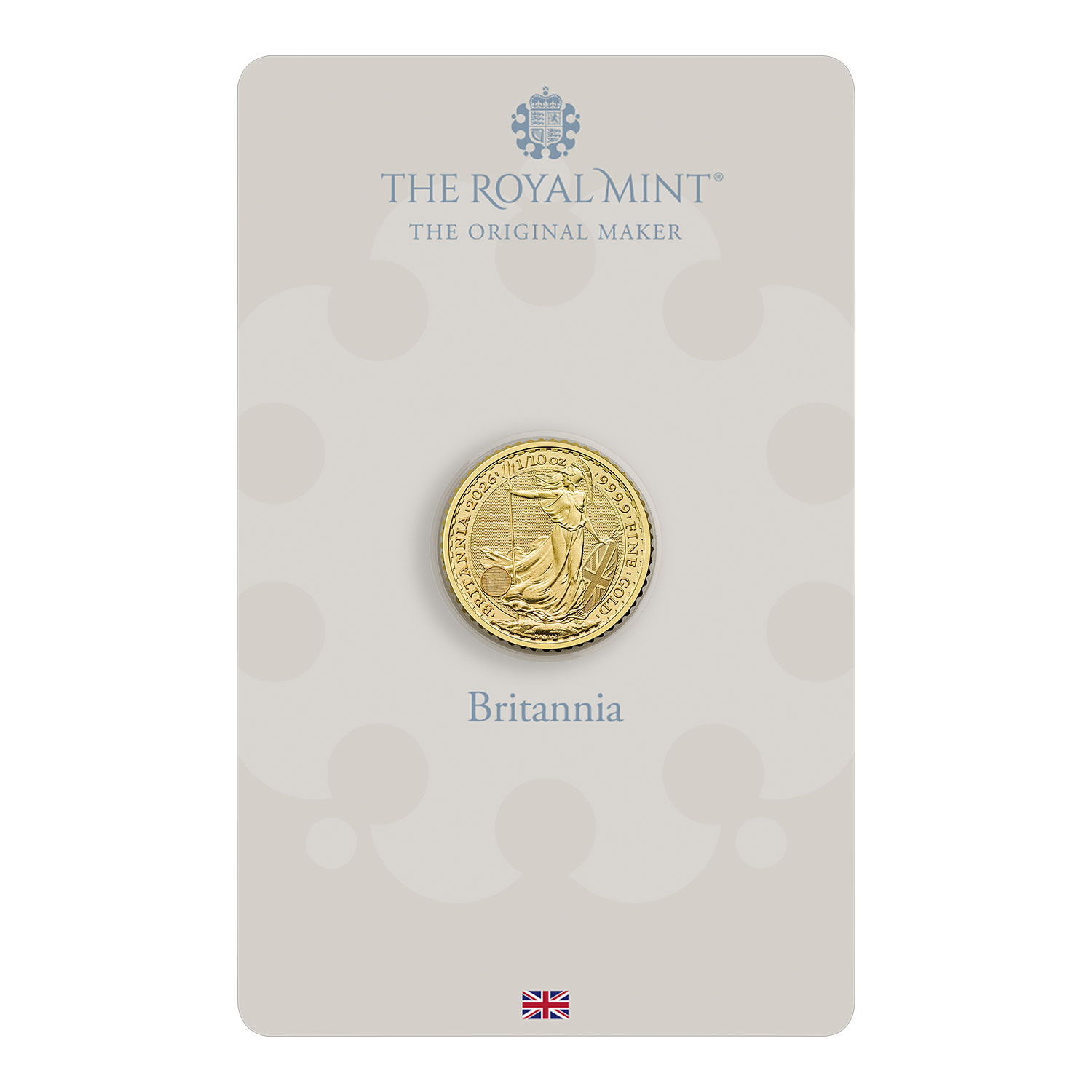ブリタニア2026 1/10オンス ゴールド地金貨 ブリスター入り