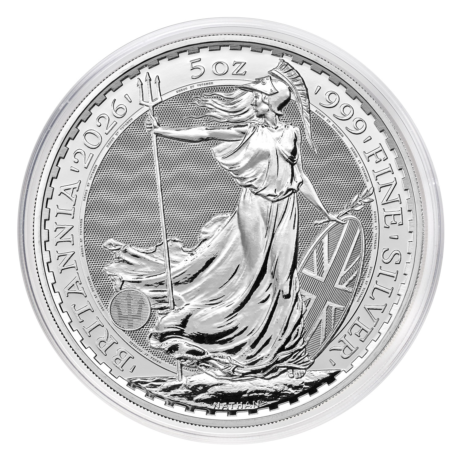 Britannia 2026 5oz Silver Bullion Coin