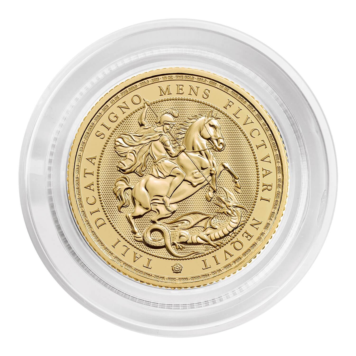 2026年 聖ジョージと竜 1/4オンス金貨