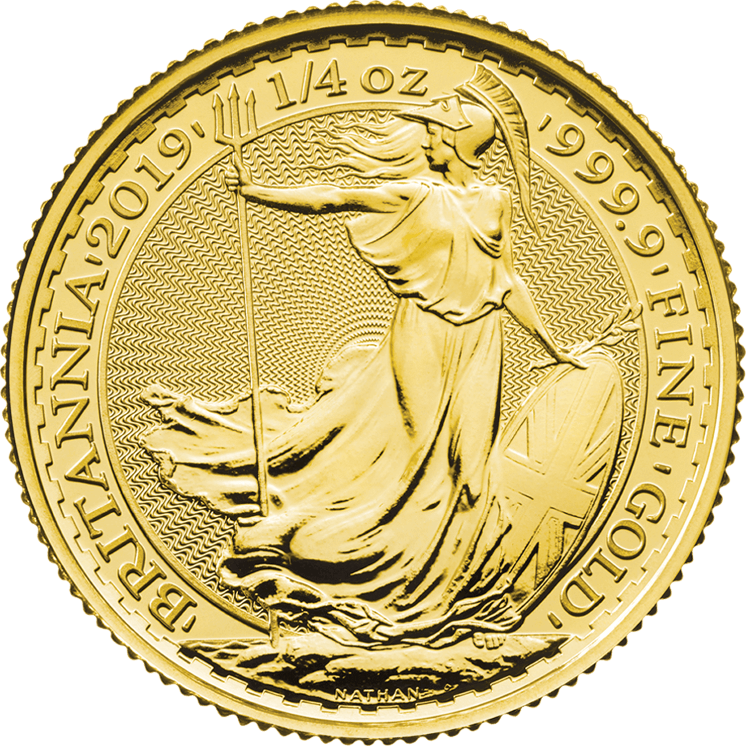 Britannia 2019 1/4 oz Gold Bullion Coin