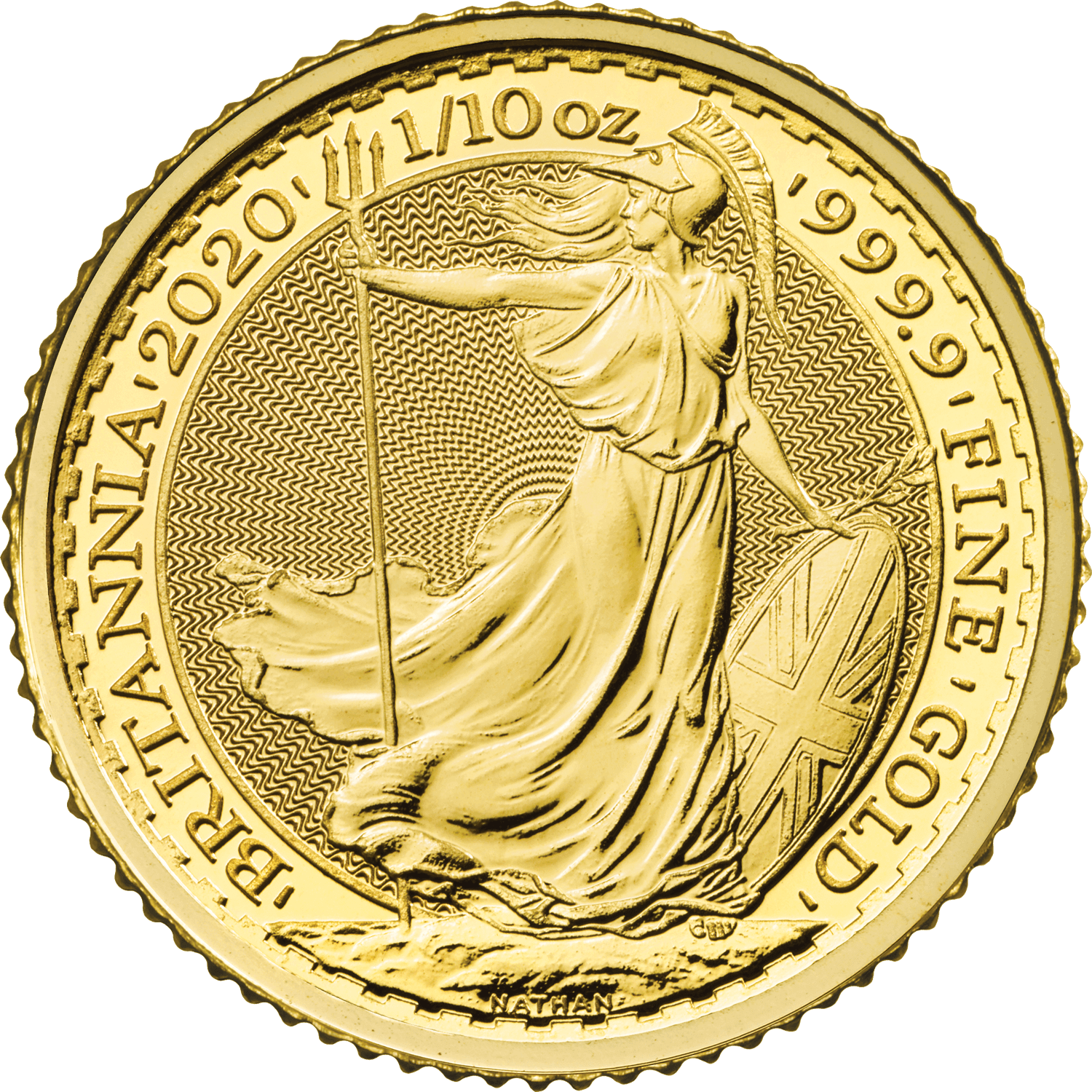 Britannia 2020 1/10 oz Gold Bullion Coin