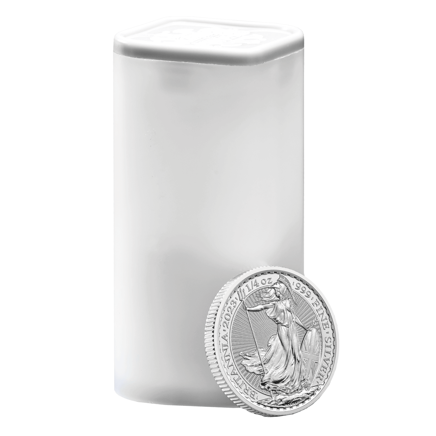 Britannia 2023 1/4oz Silver Bullion Twenty Coin Tube