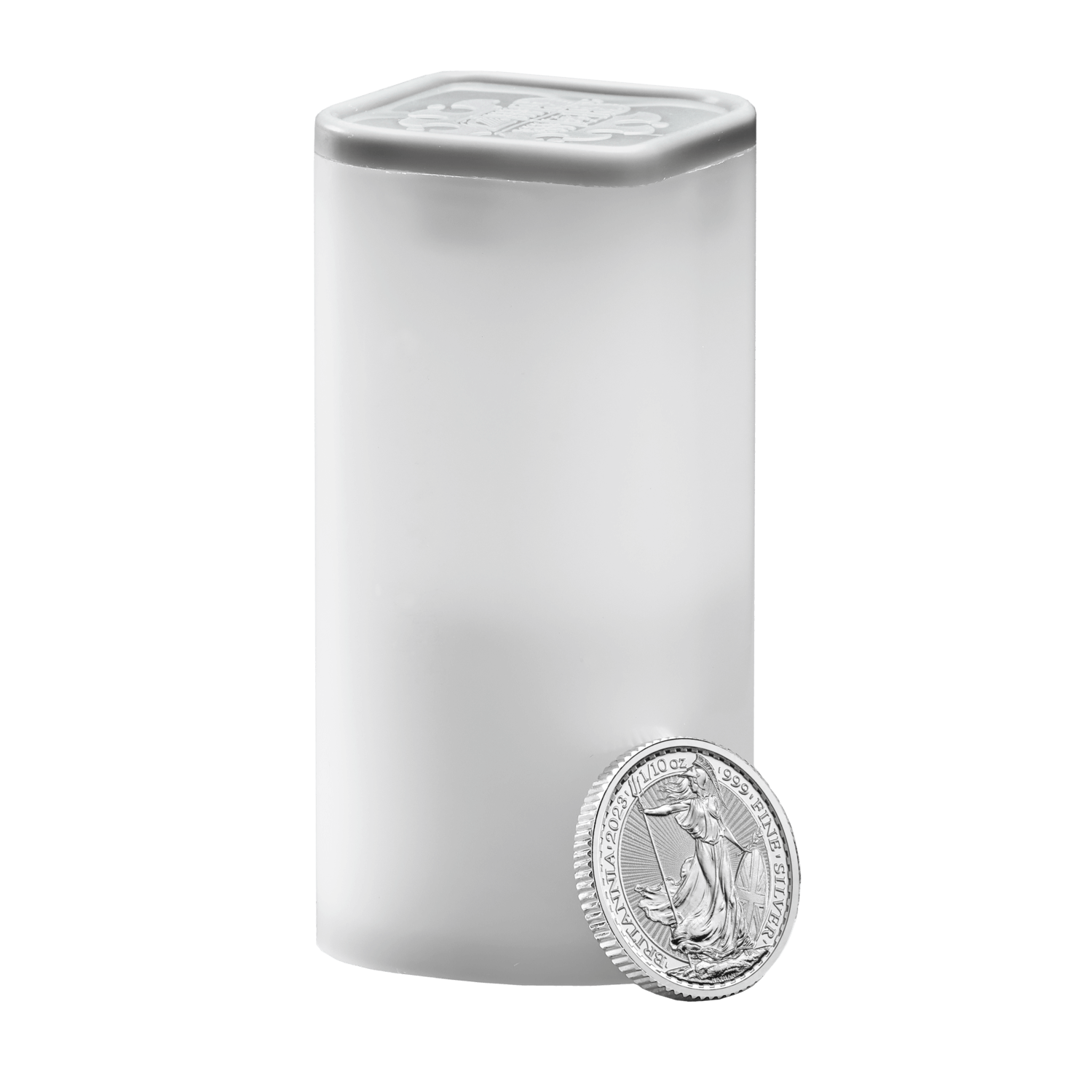 Britannia 2023 1/10oz Silver Bullion Fifteen Coin Tube