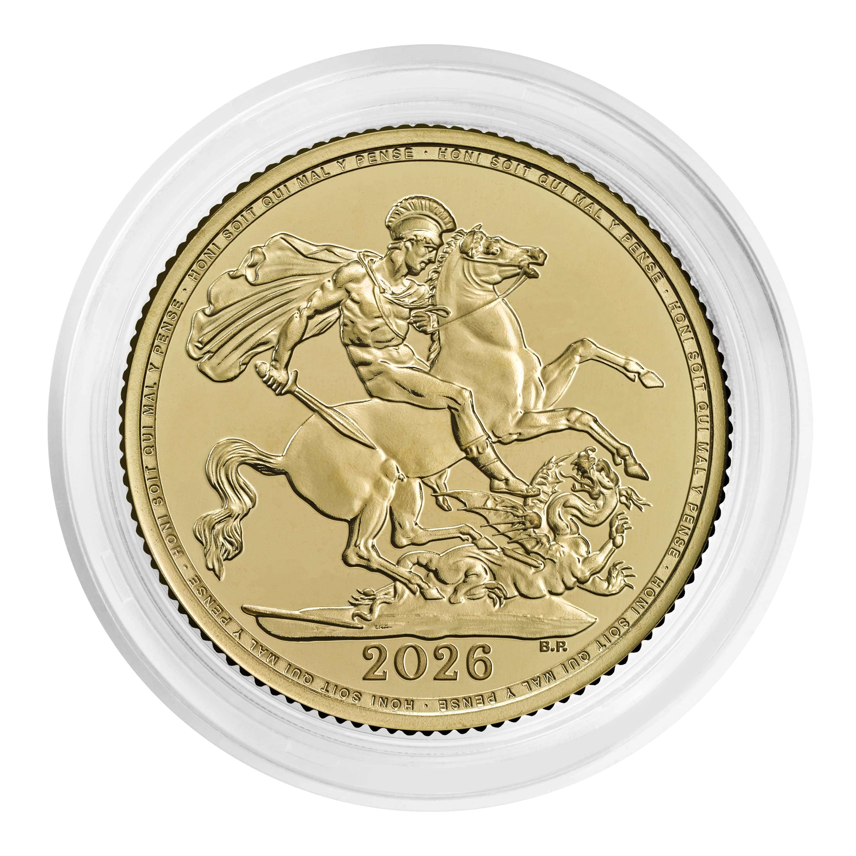 2026年 英国 ソブリン金貨（イエローゴールド・地金型）