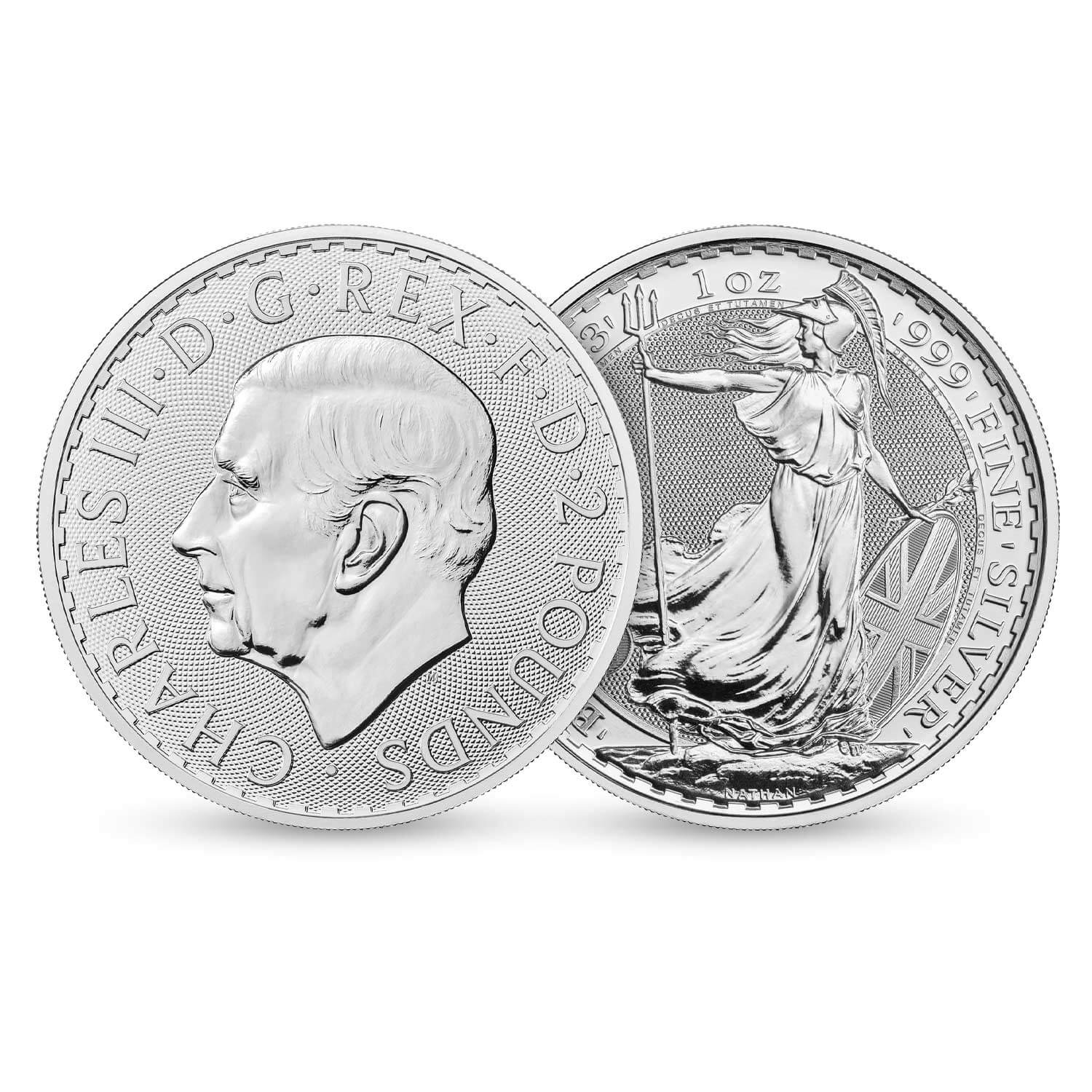 Britannia 2023 1 oz Silver Bullion Coin (King Charles III)