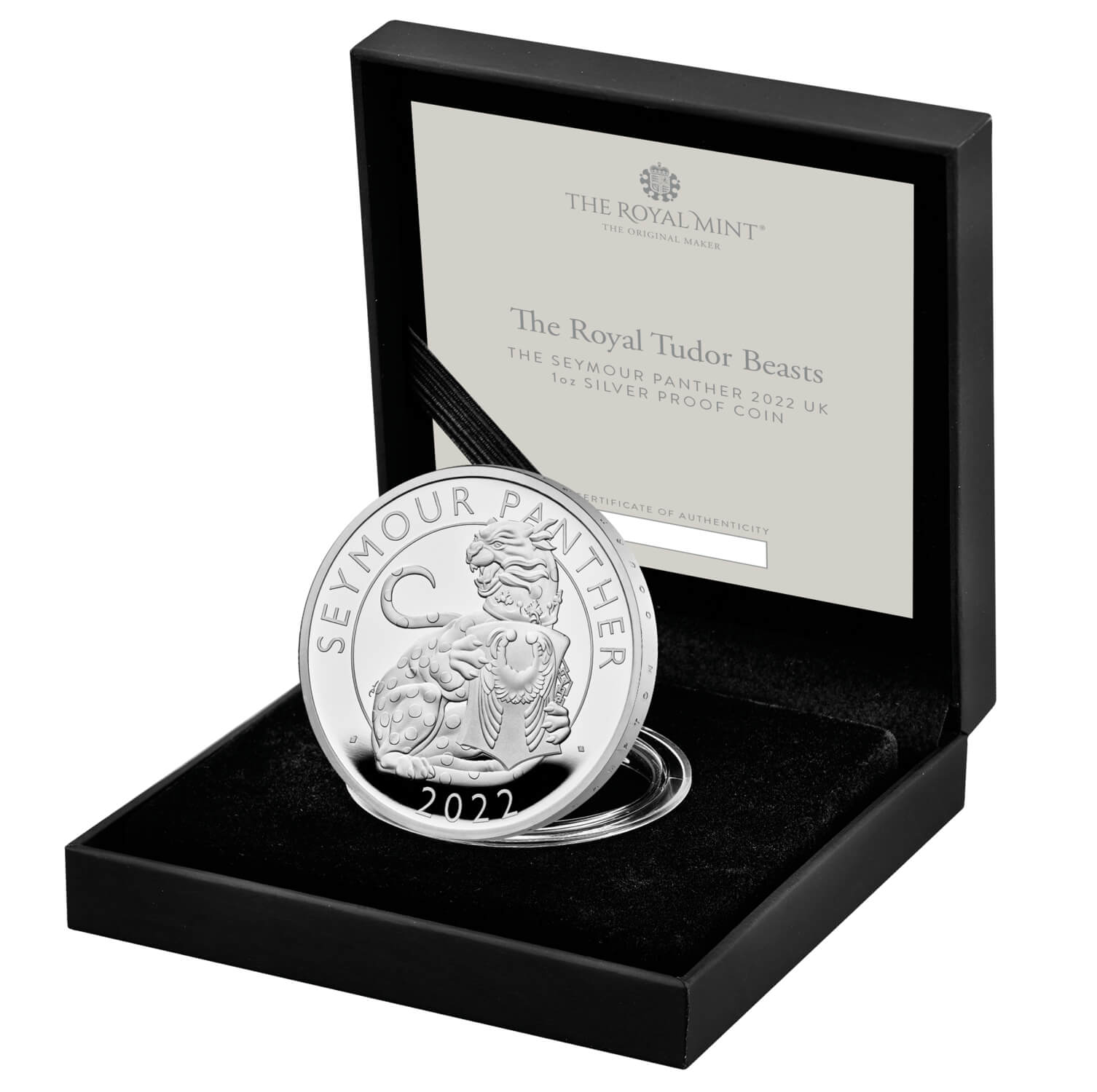 The Royal Tudor Beasts UK 1oz Silver Proof Ten-Coin Series