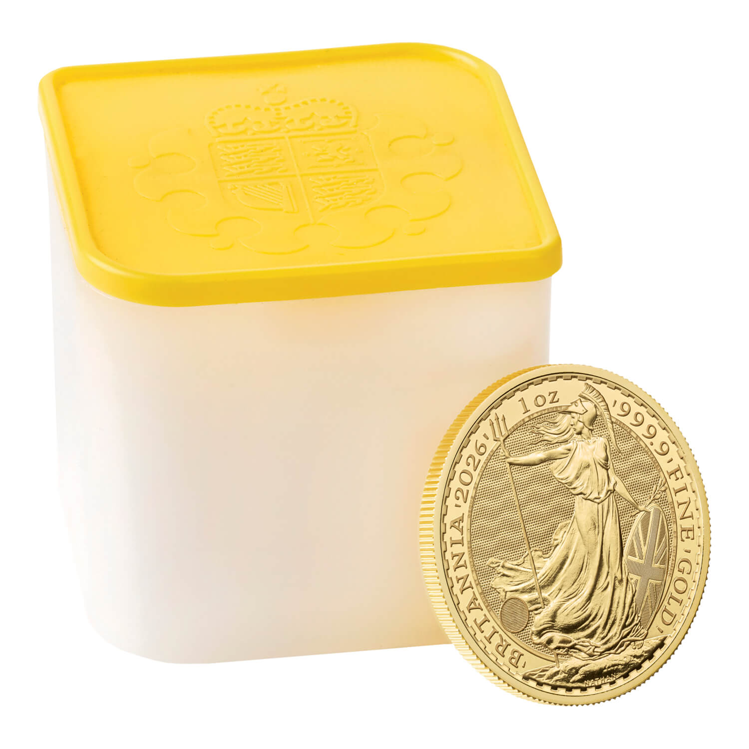 Britannia 2026 1oz Gold Bullion Ten-Coin Tube