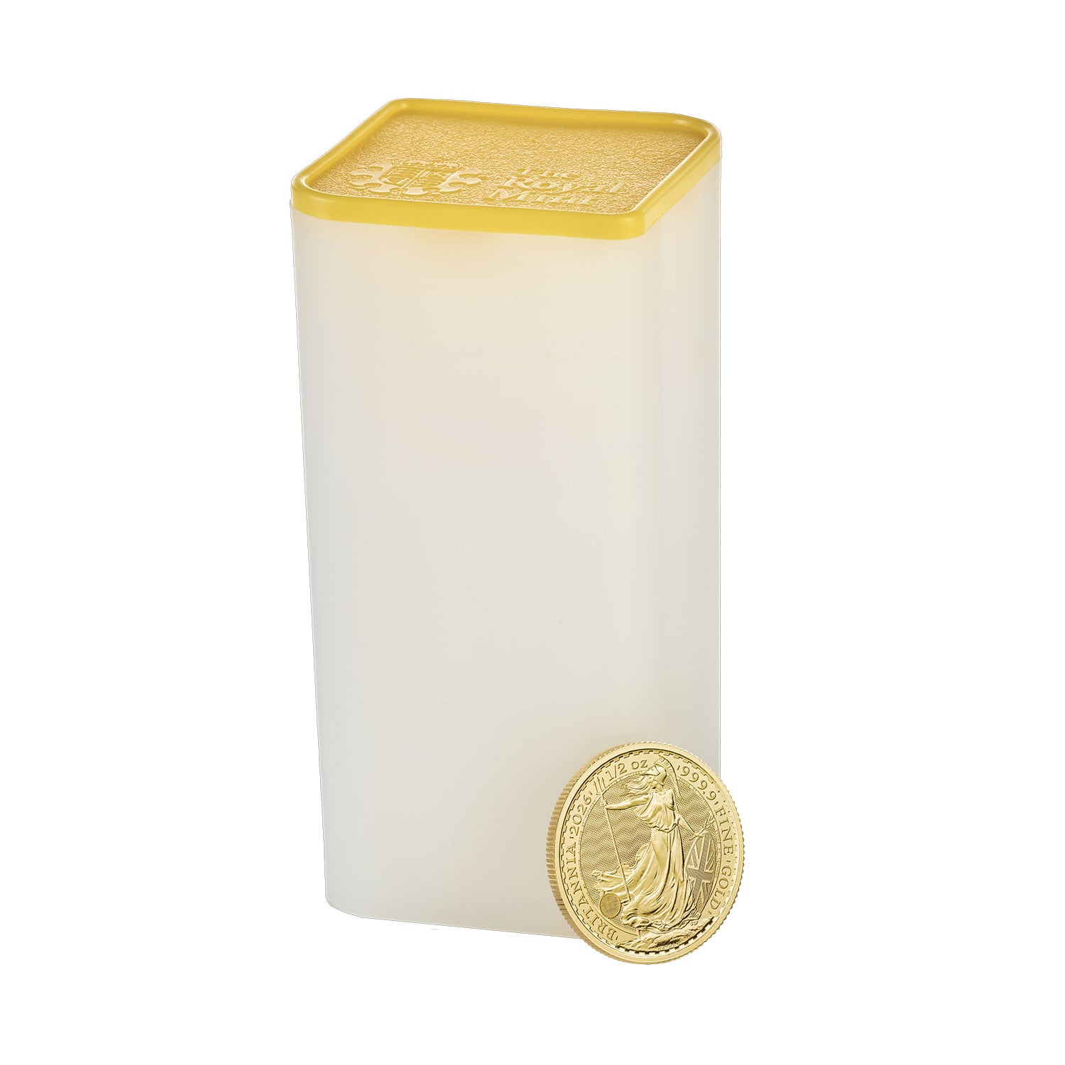 Britannia 2026 1/2oz Gold Bullion Ten-Coin Tube