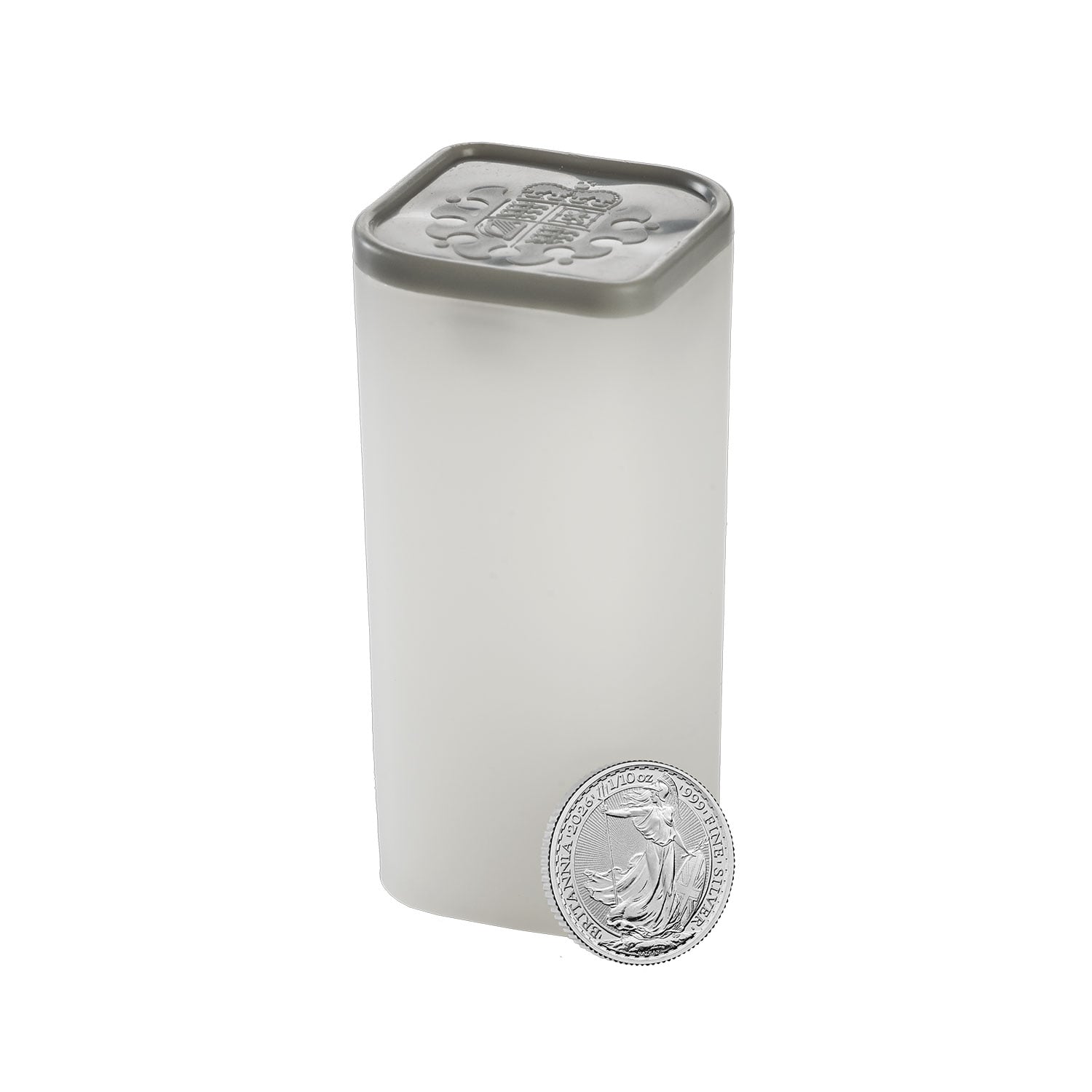 Britannia 2026 1/10 oz Silver Bullion Sixteen Coin Tube
