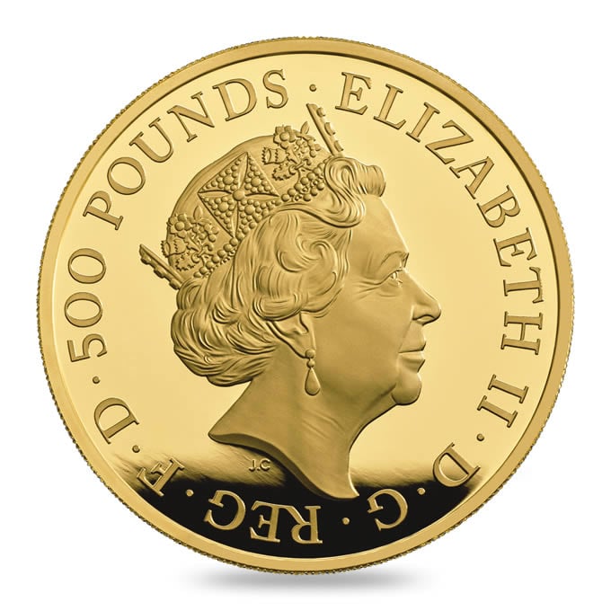 Britannia 2017 UK Five-Ounce Gold Proof Coin