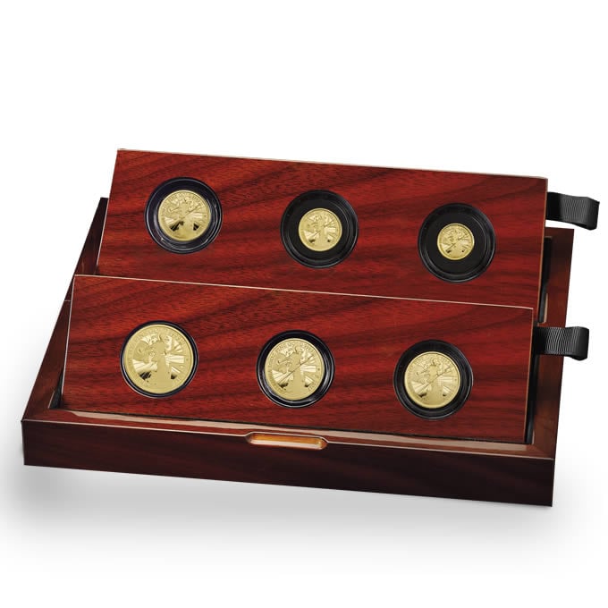 Britannia 2017 UK Premium 6-Coin Gold Proof Set