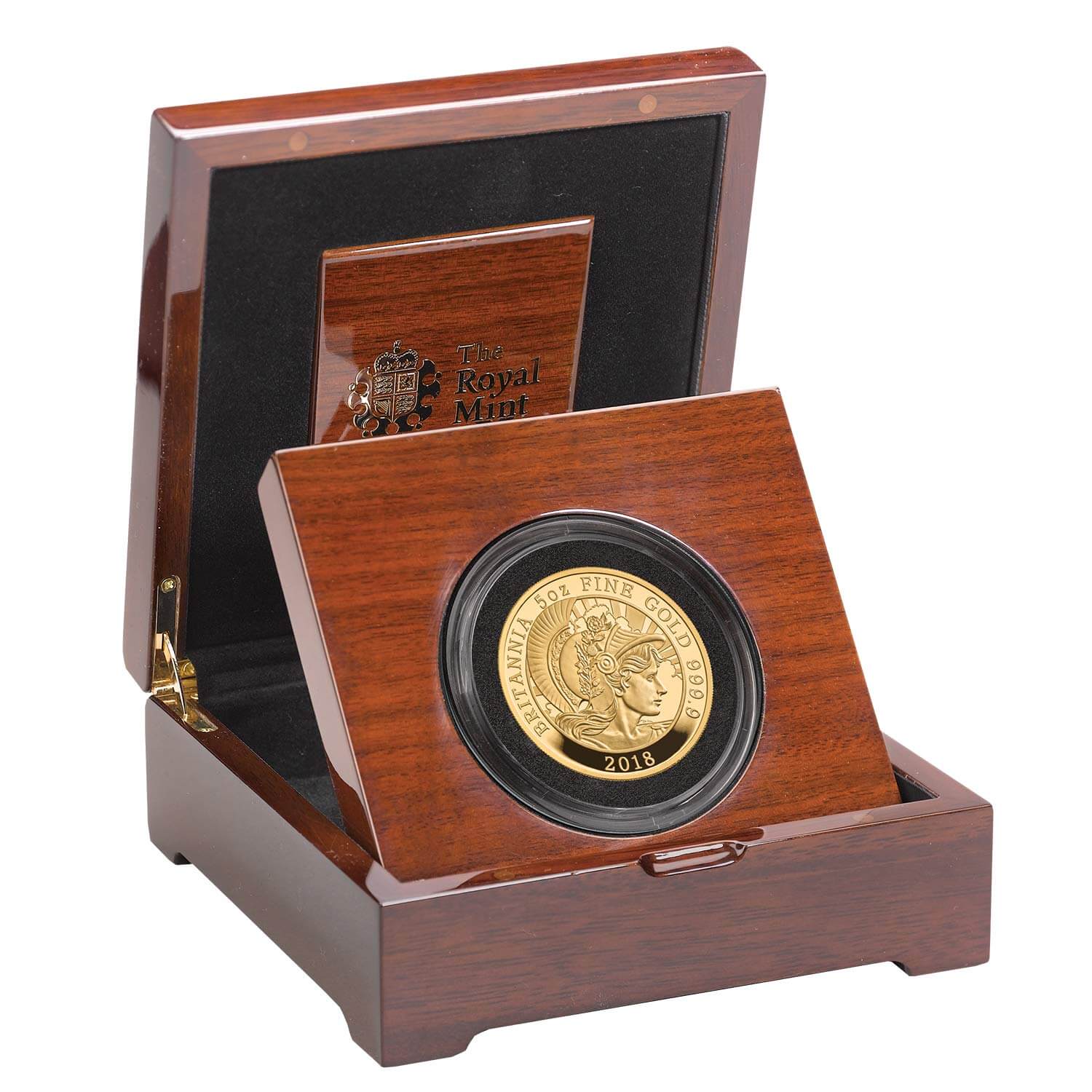 Britannia 2018 UK Five-Ounce Gold Proof Coin