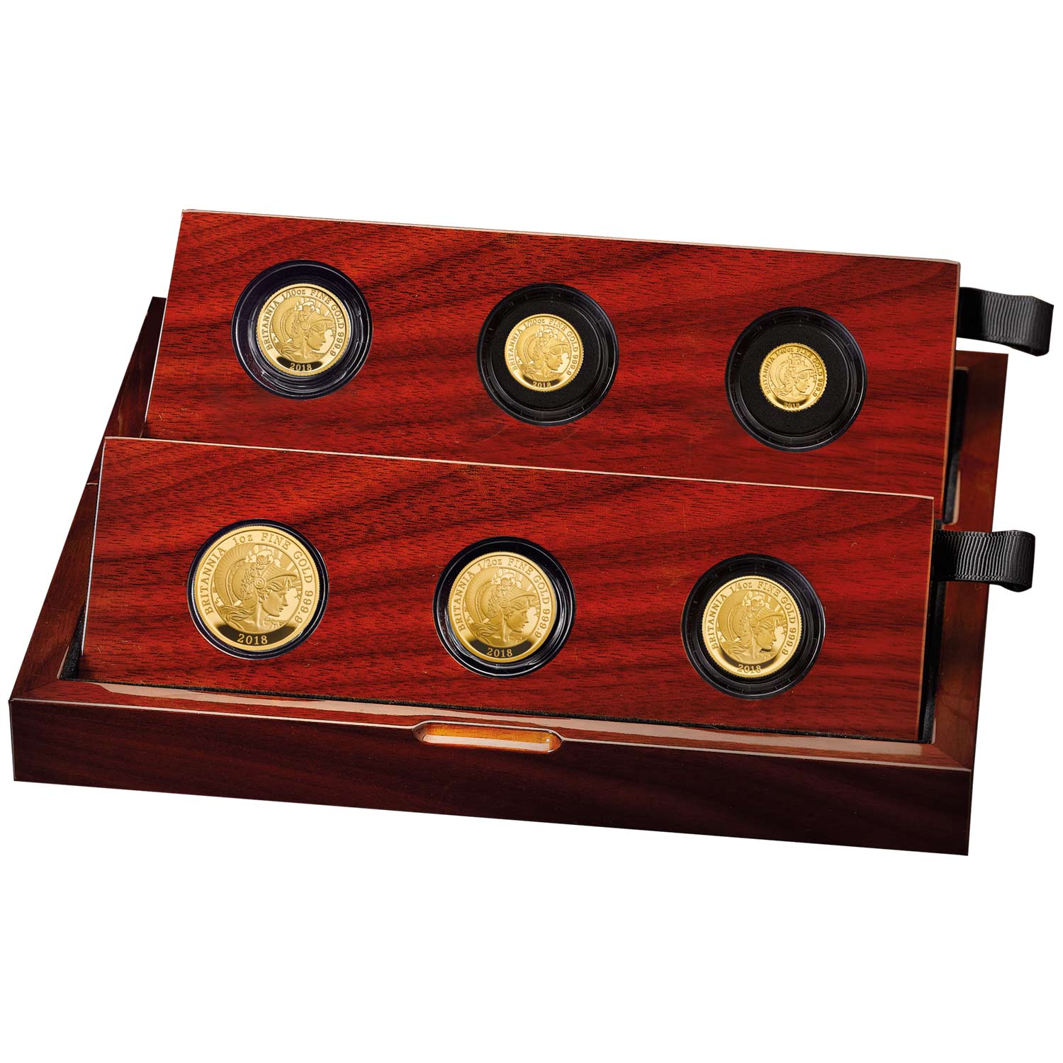 Britannia 2018 UK Premium 6-Coin Gold Proof Set