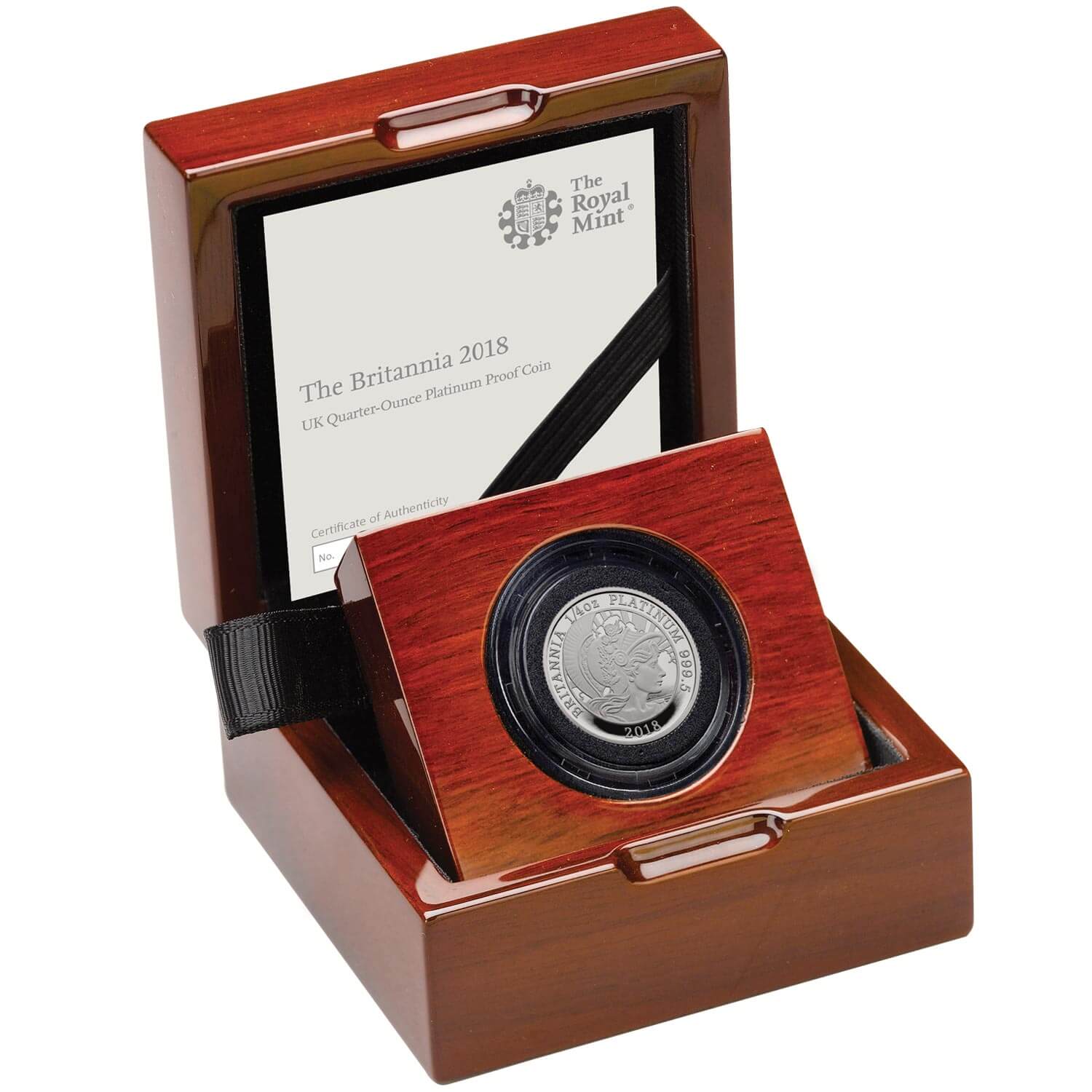 Britannia 2018 UK Quarter-Ounce Platinum Proof Coin