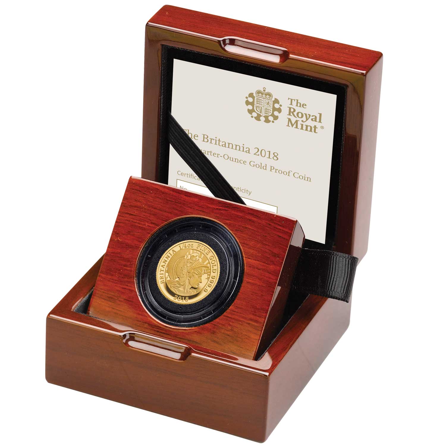Britannia 2018 UK Quarter-Ounce Gold Proof Coin 