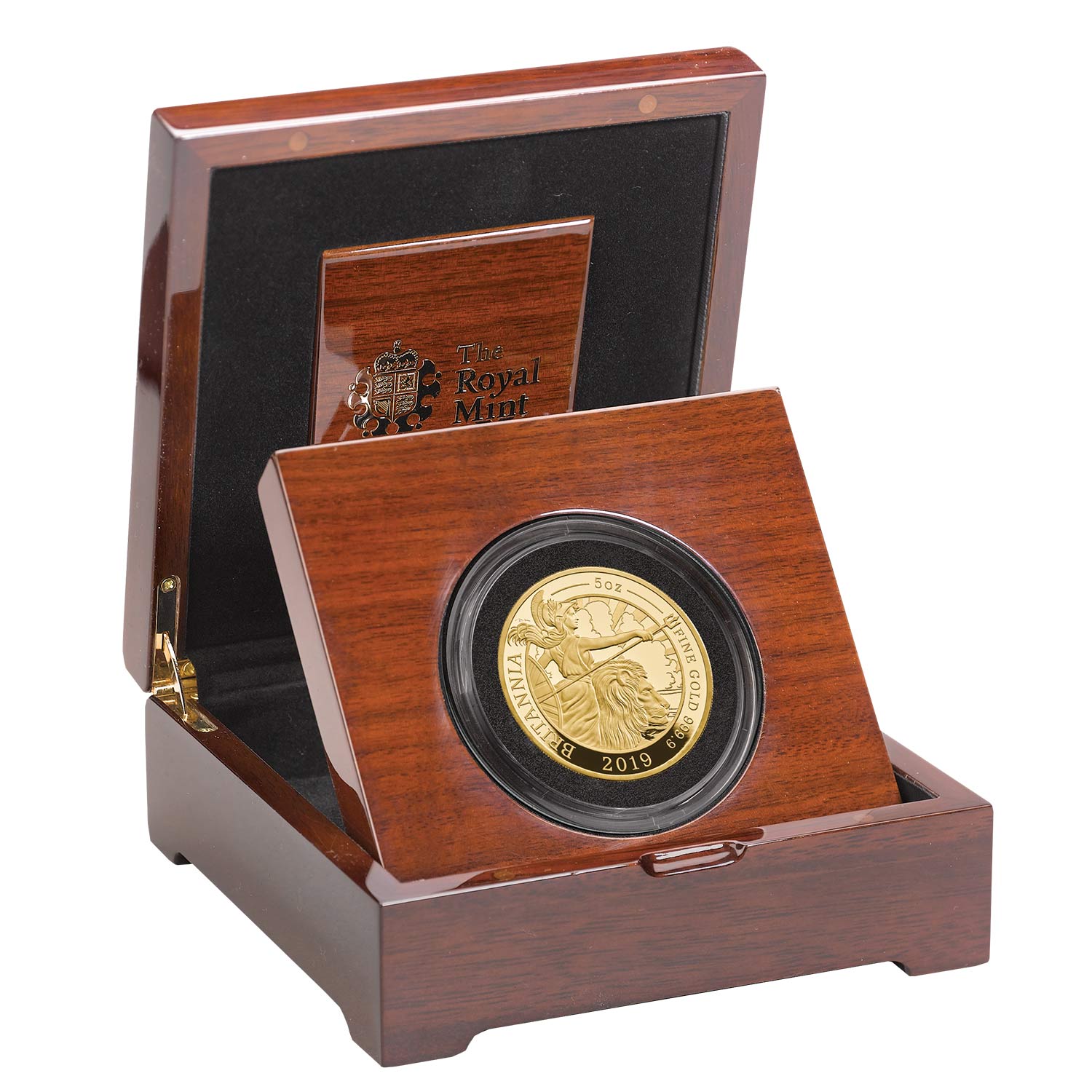 The Britannia 2019 UK Five-Ounce Gold Proof Coin