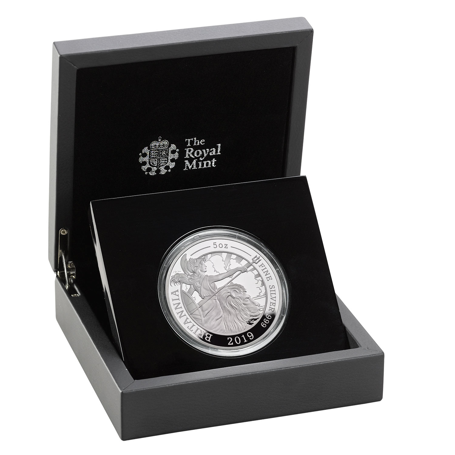 The Britannia 2019 UK Five-Ounce Silver Proof Coin