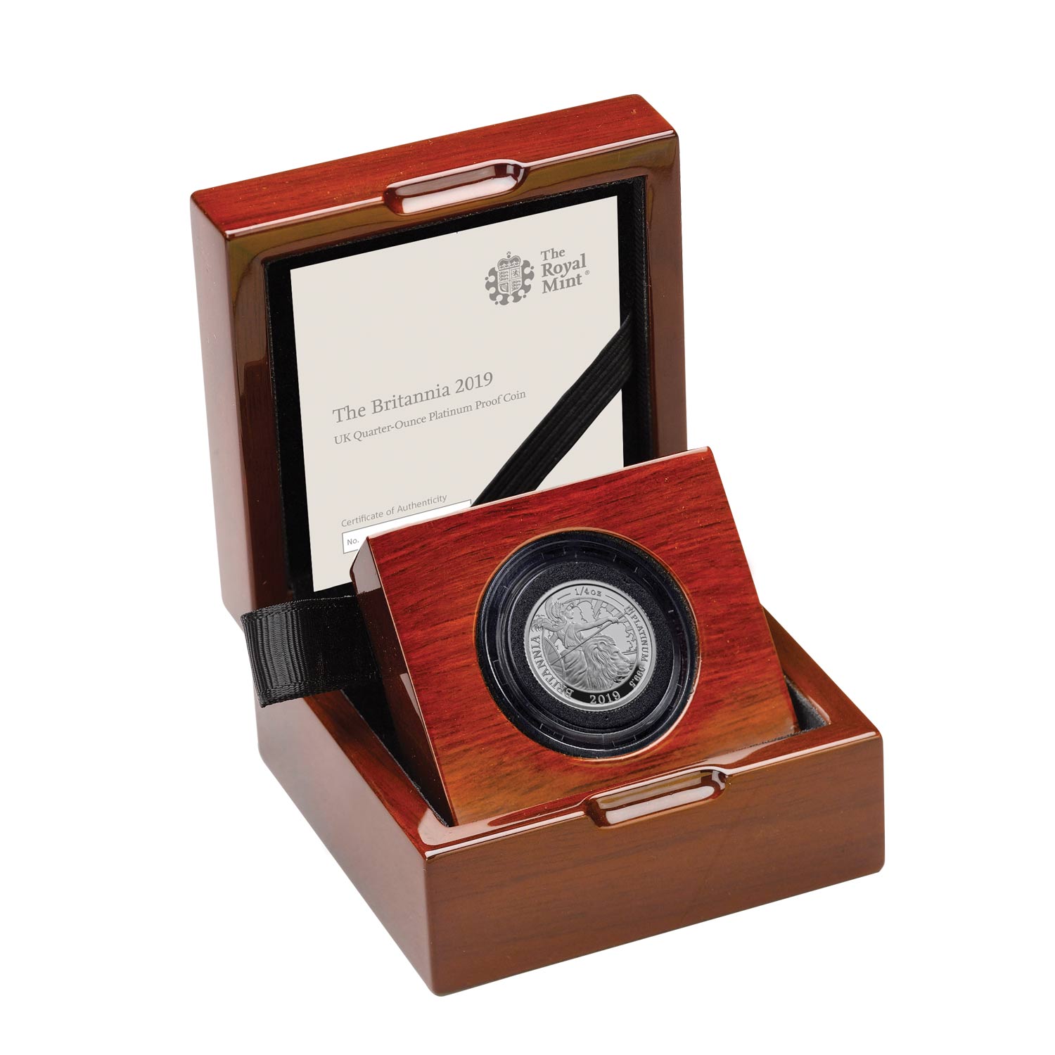 The Britannia 2019 UK Quarter-Ounce Platinum Proof Coin