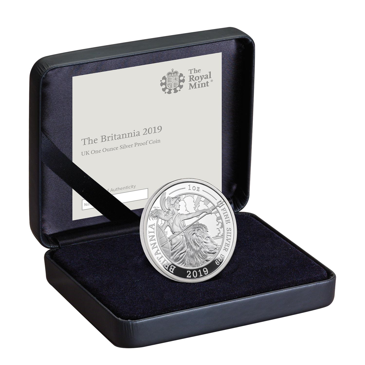 The Britannia 2019 UK One Ounce Silver Proof Coin