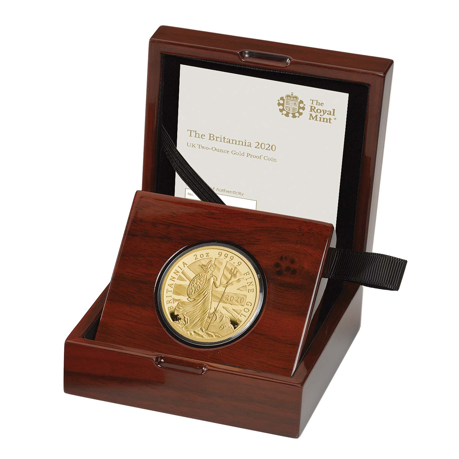 2020 Britannia Two-Ounce Gold Proof Coin