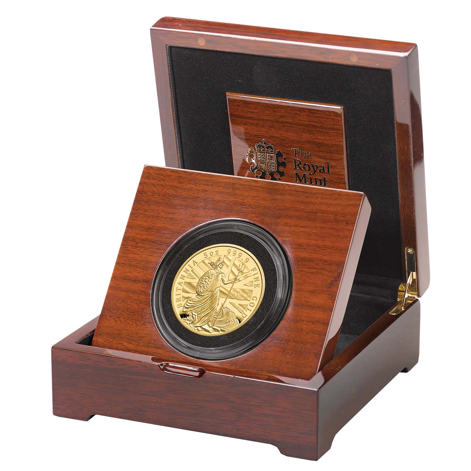 2020 Britannia Five-Ounce Gold Proof Coin