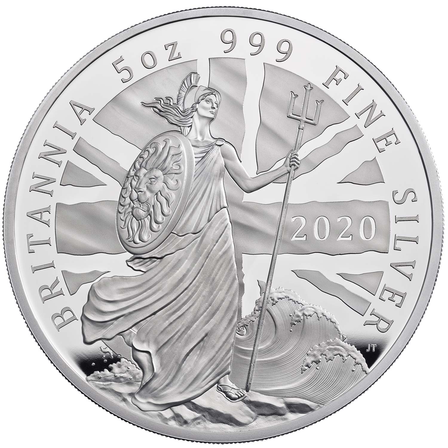 2020 Britannia Five-Ounce Silver Proof Coin