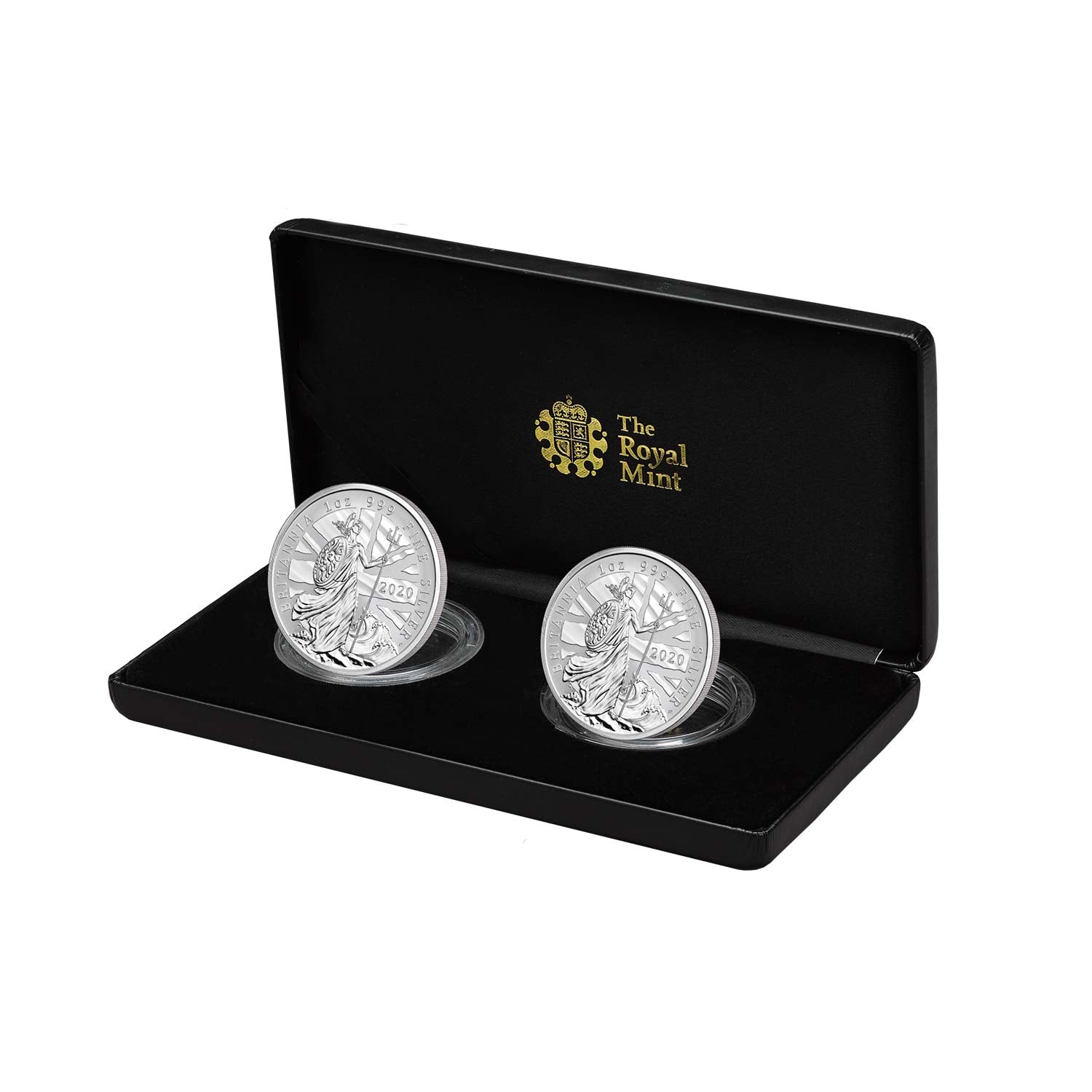 2020 Britannia Two-Coin Silver Proof Reverse Frosted Set