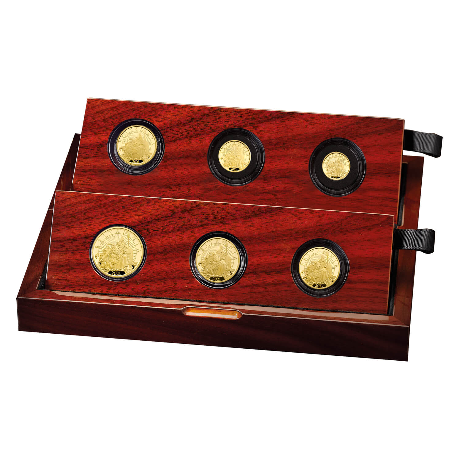 The Britannia 2021 UK Premium Six-Coin Gold Proof Set