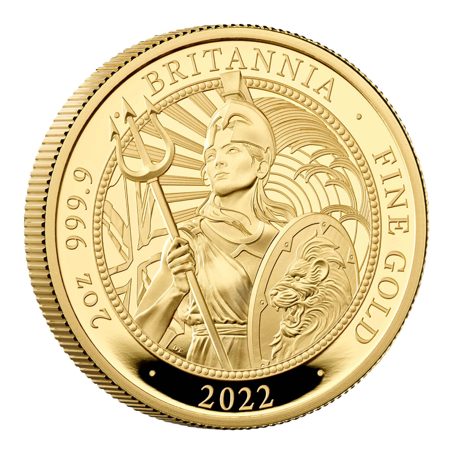 The Britannia 2022 UK 2oz Gold Proof Coin