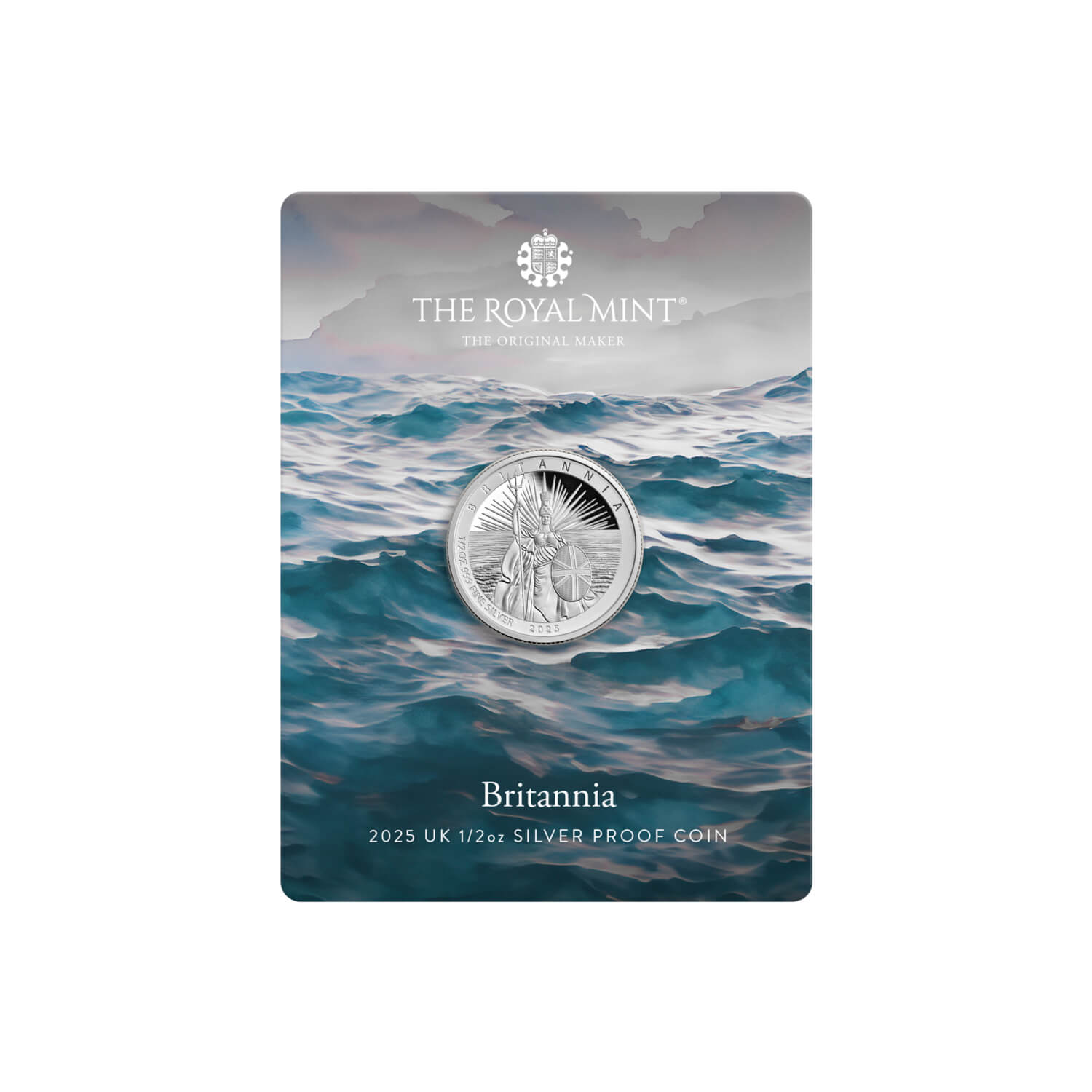 2025 Britannia UK 1/2oz Silver Proof Coin