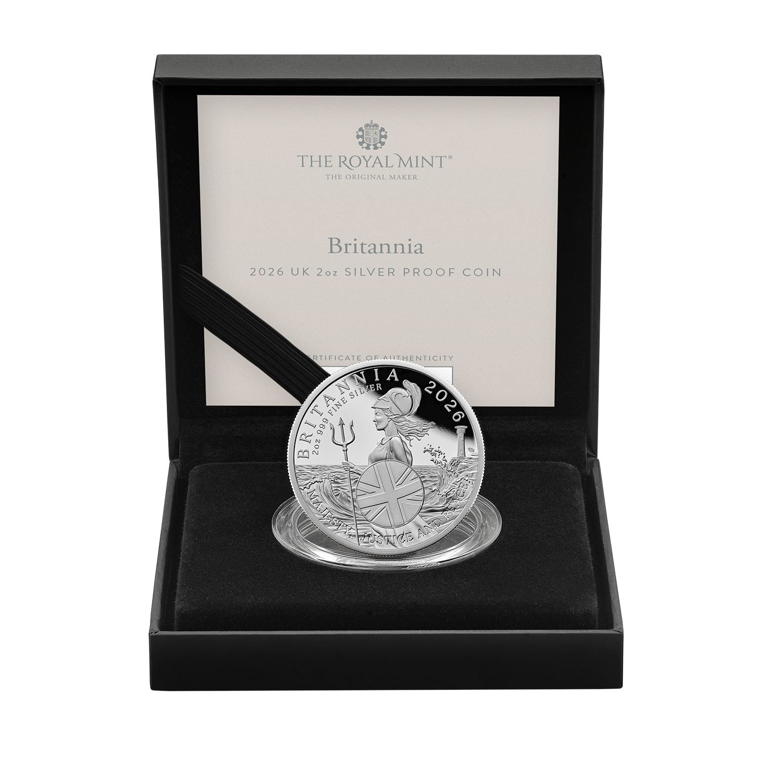 2026 Britannia UK 2oz Silver Proof Coin