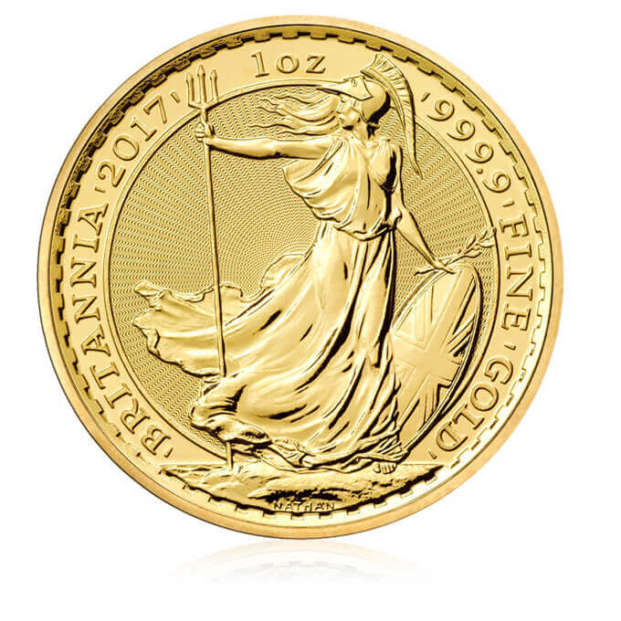 Britannia 2017 One Ounce Gold Bullion Coin