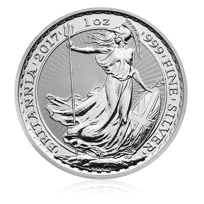 Britannia 2017 One Ounce Silver Bullion Coin