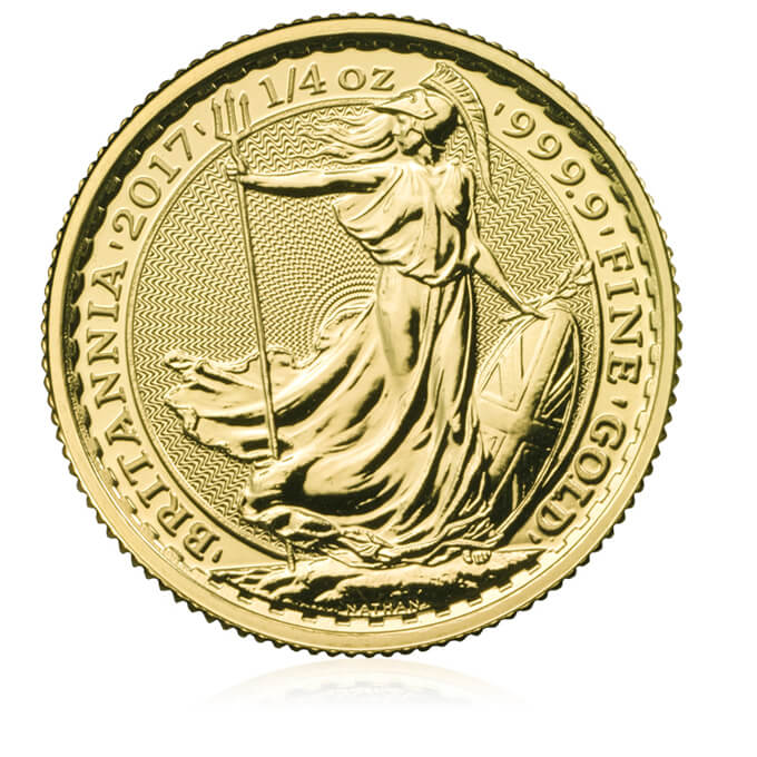 Britannia 2017 Quarter Ounce Gold Bullion Coin