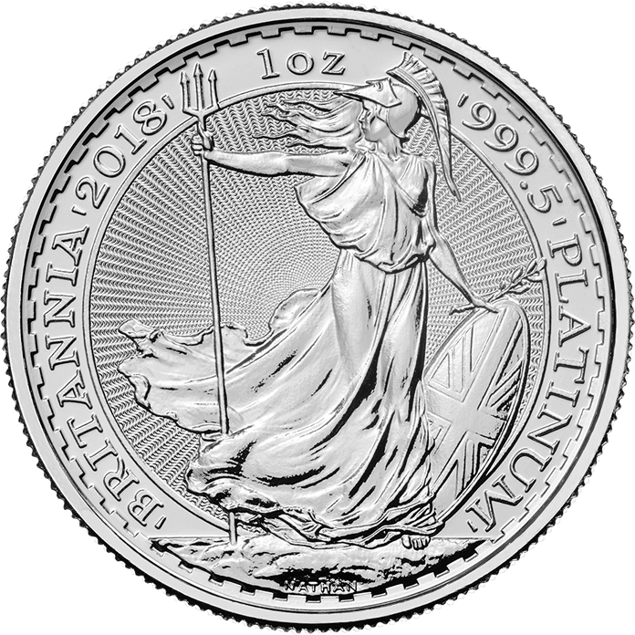 Britannia 2018 One Ounce Platinum Bullion Coin