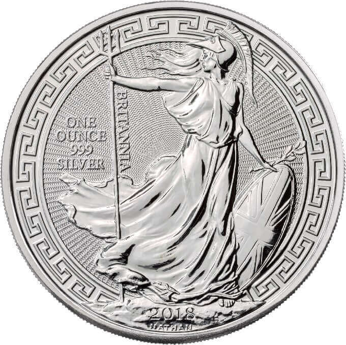 Britannia 2018 Oriental Border One Ounce Silver Bullion Coin
