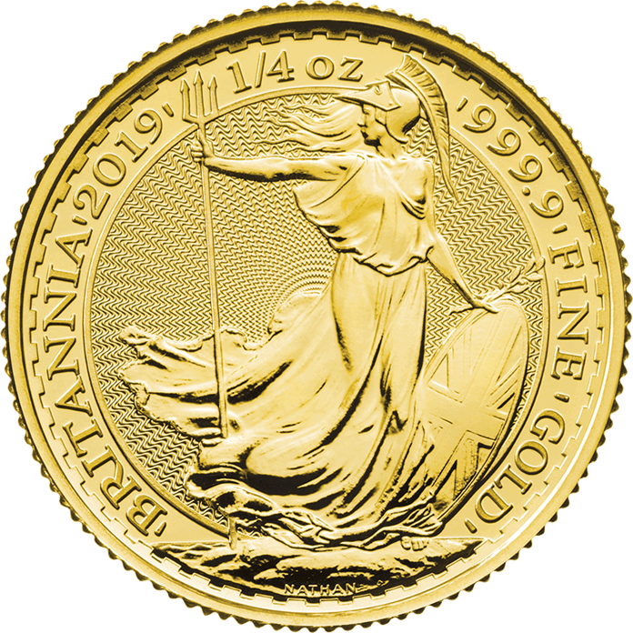 Britannia 2019 Quarter Ounce Gold Bullion Coin