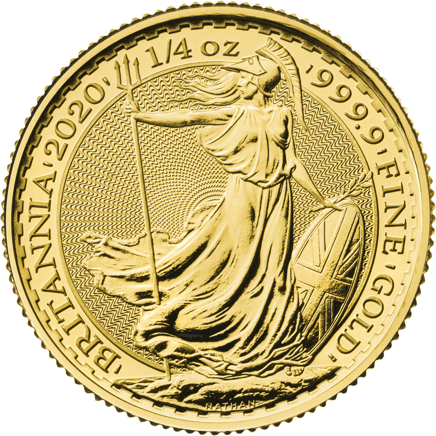 Britannia 2020 Quarter Ounce Gold Bullion Coin
