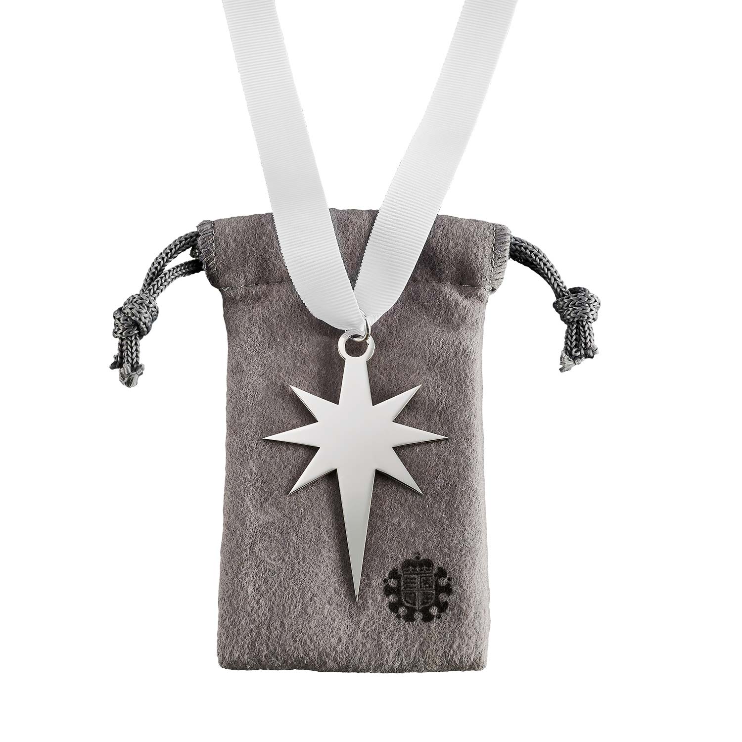 Sterling Silver Christmas Star Decoration 
