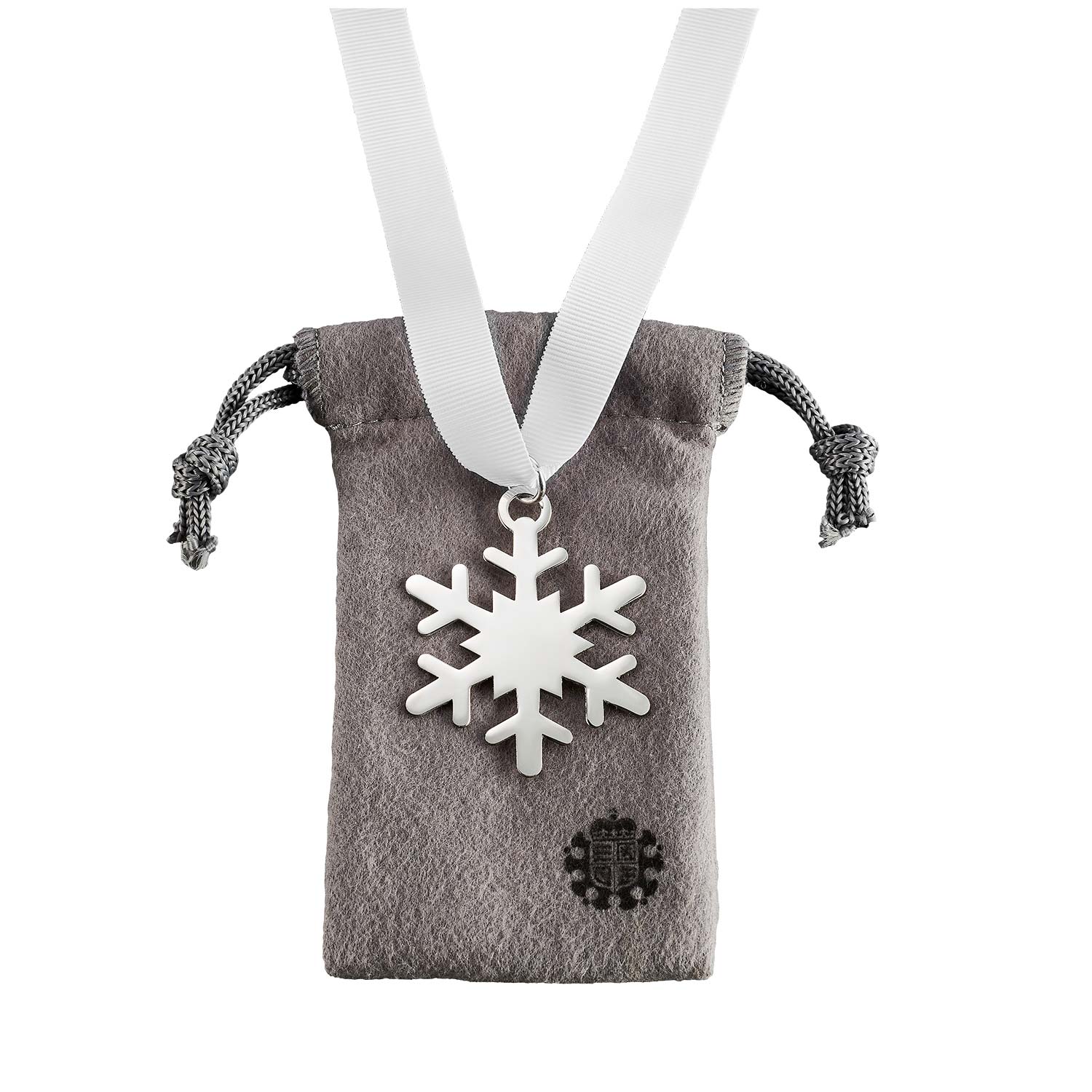 Sterling Silver Christmas Snowflake Decoration