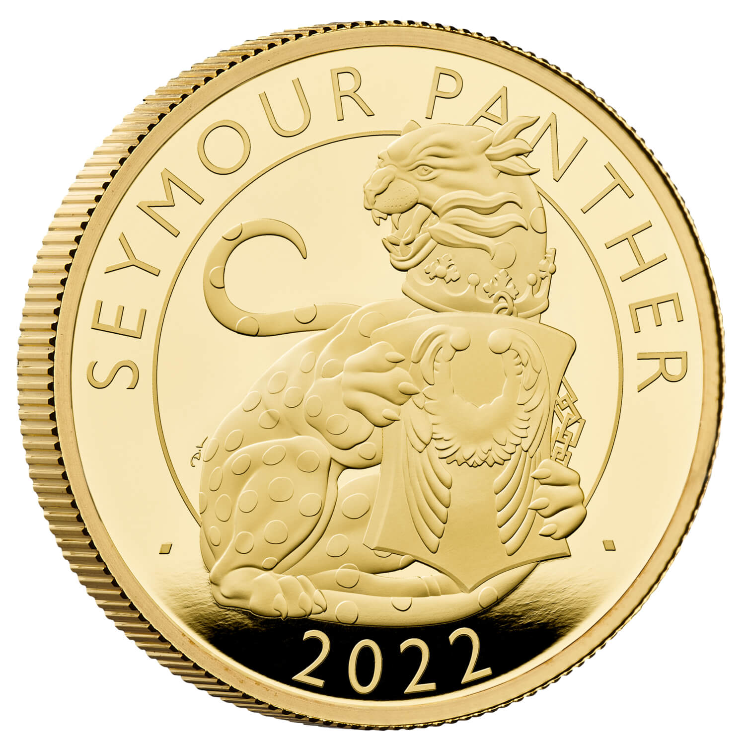 The Royal Tudor Beasts The Seymore Panther Two-Ounce Gold Proof Coin