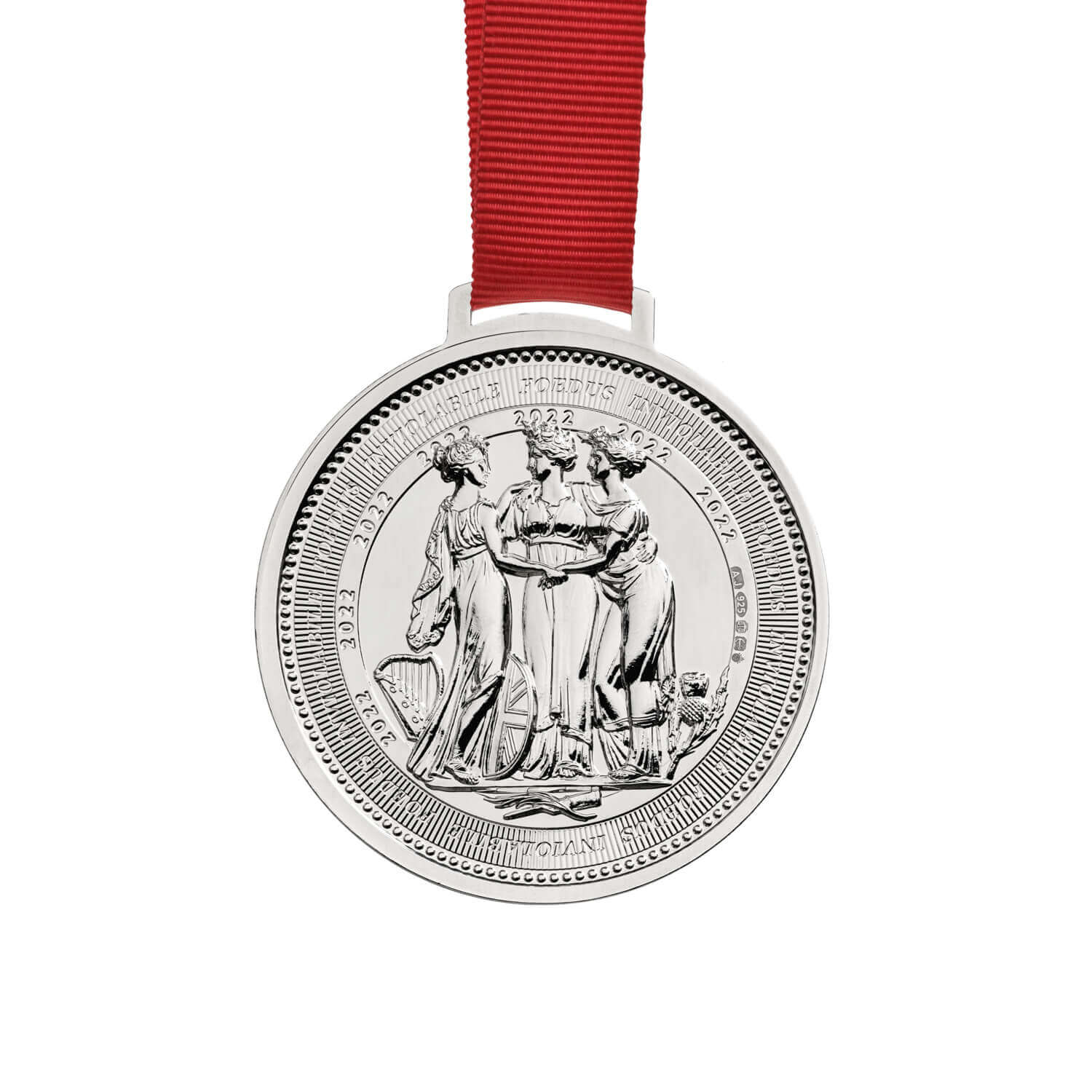 Three Graces 2022 Silver Tree Decoration