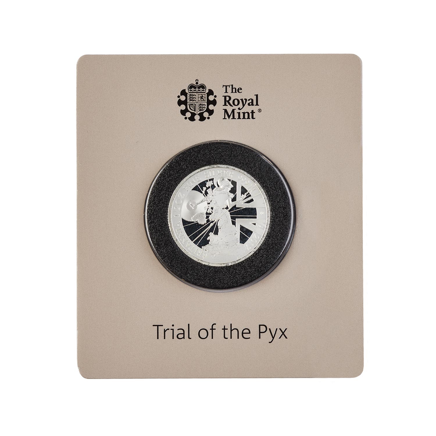 Trial of the Pyx Britannia 2017 UK Half-Ounce Silver Proof Coin