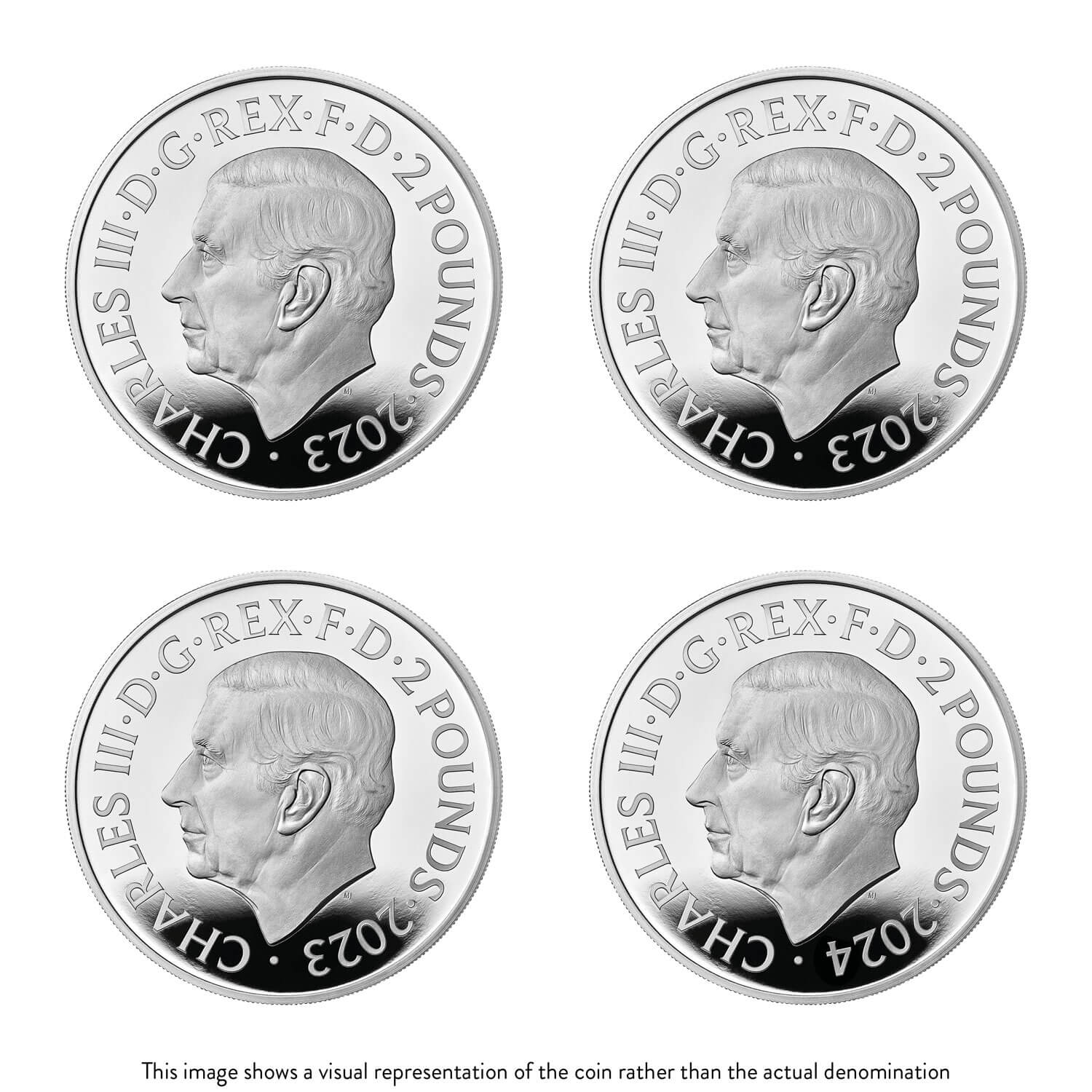 Star Wars 2023 UK 1oz Silver Proof Four-Coin Collection