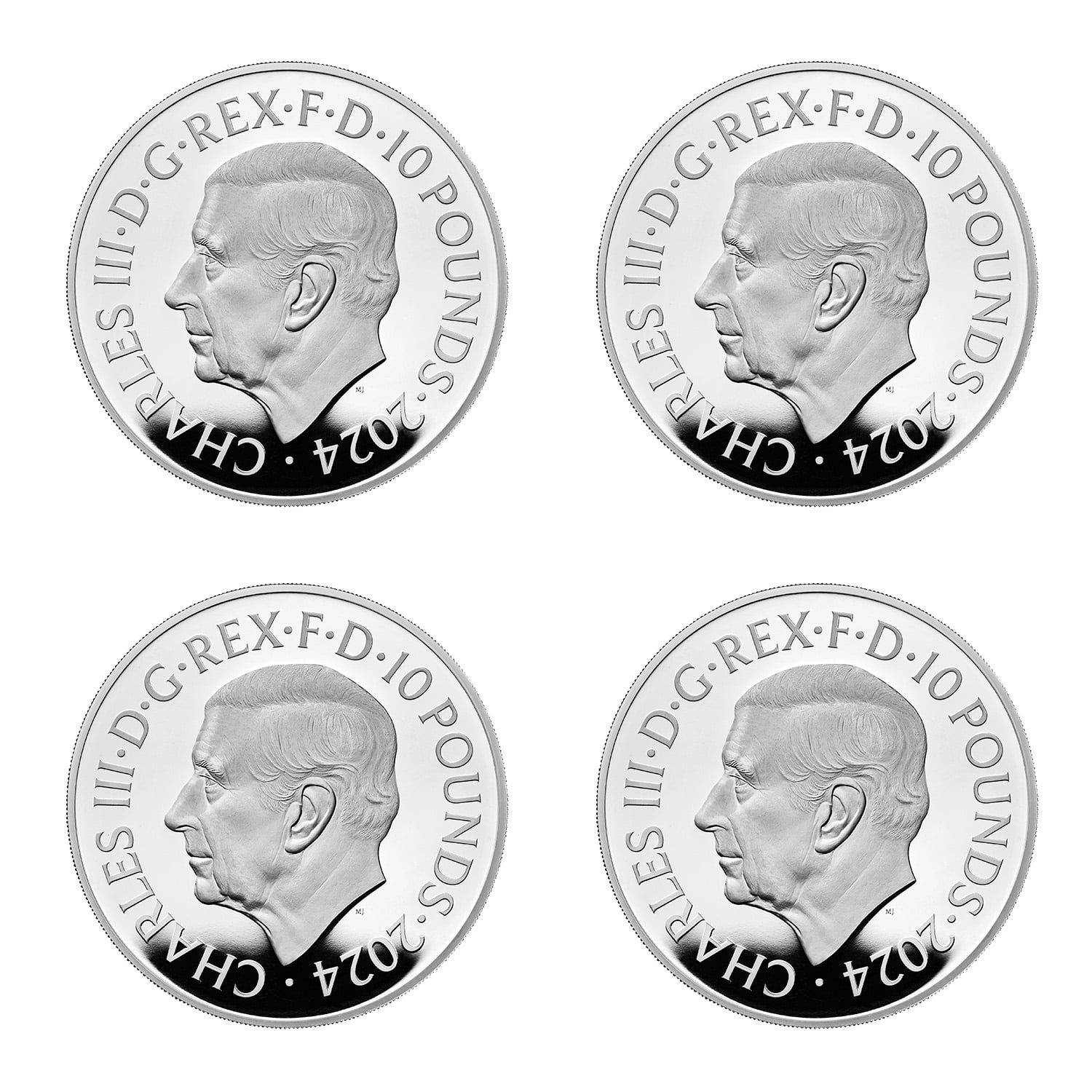 Star Wars 2024 UK 5oz Silver Proof Four-Coin Collection 