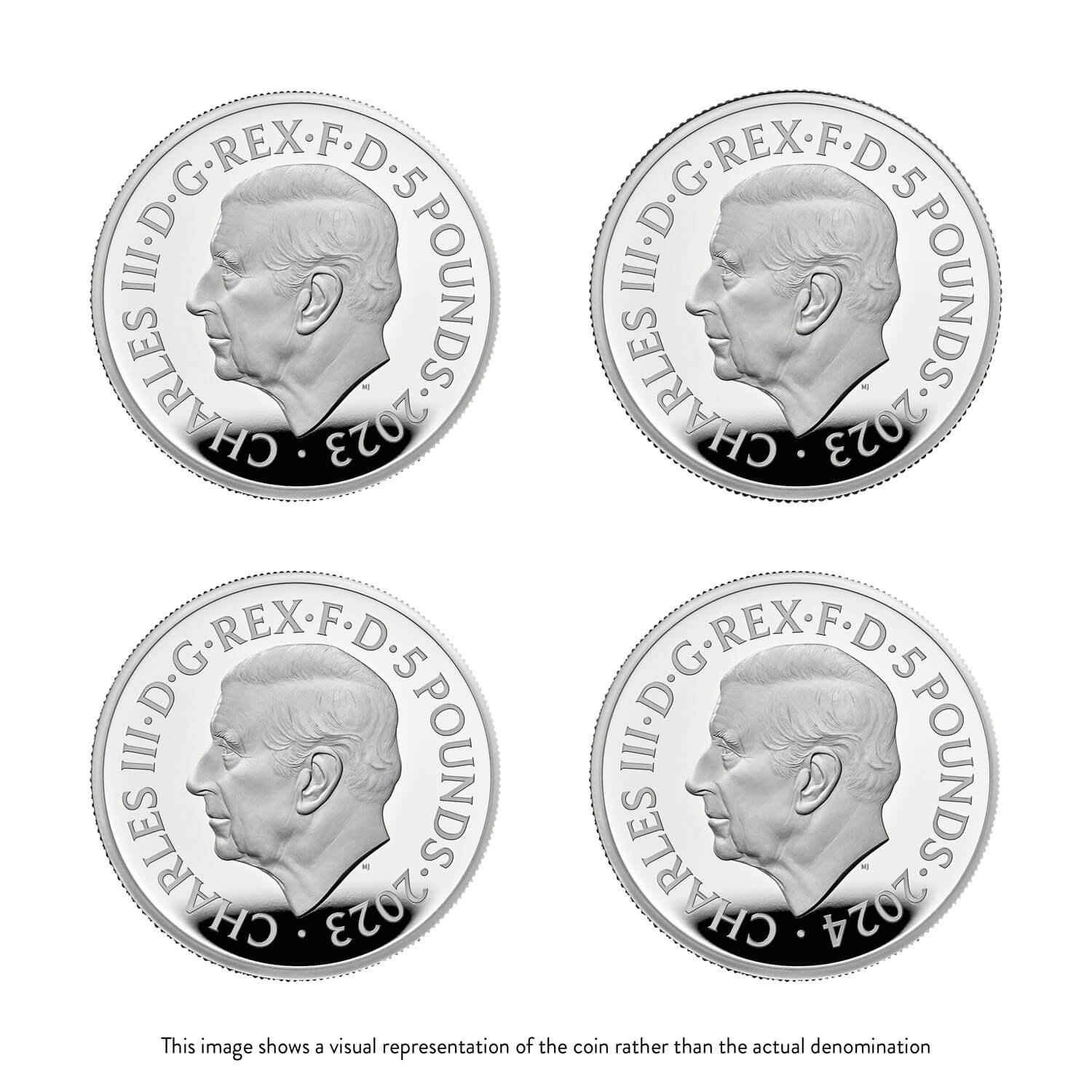 Star Wars 2023 UK 2oz Silver Proof Four-Coin Collection