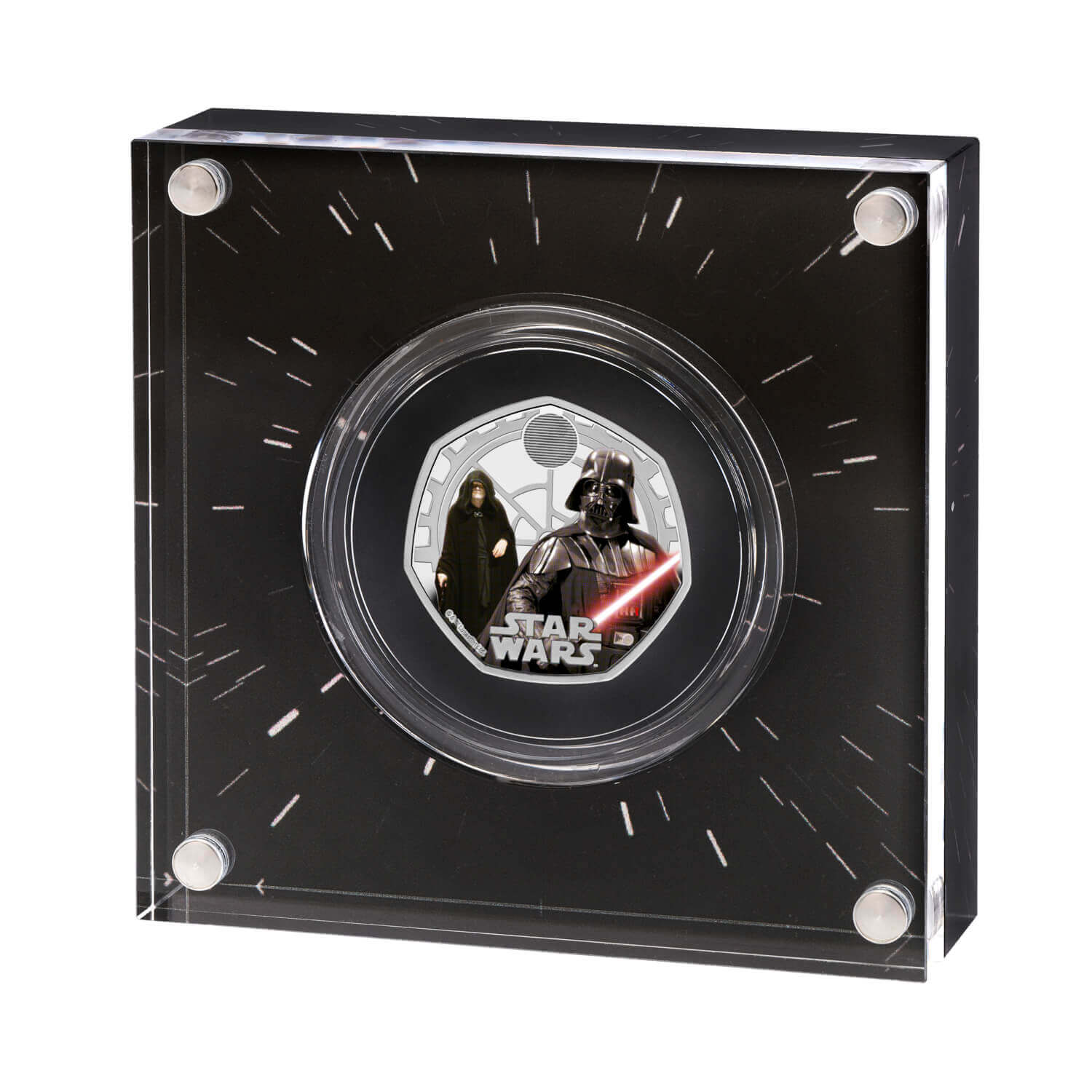 Star Wars 2023 UK 50p Silver Proof Colour Four-Coin Collection