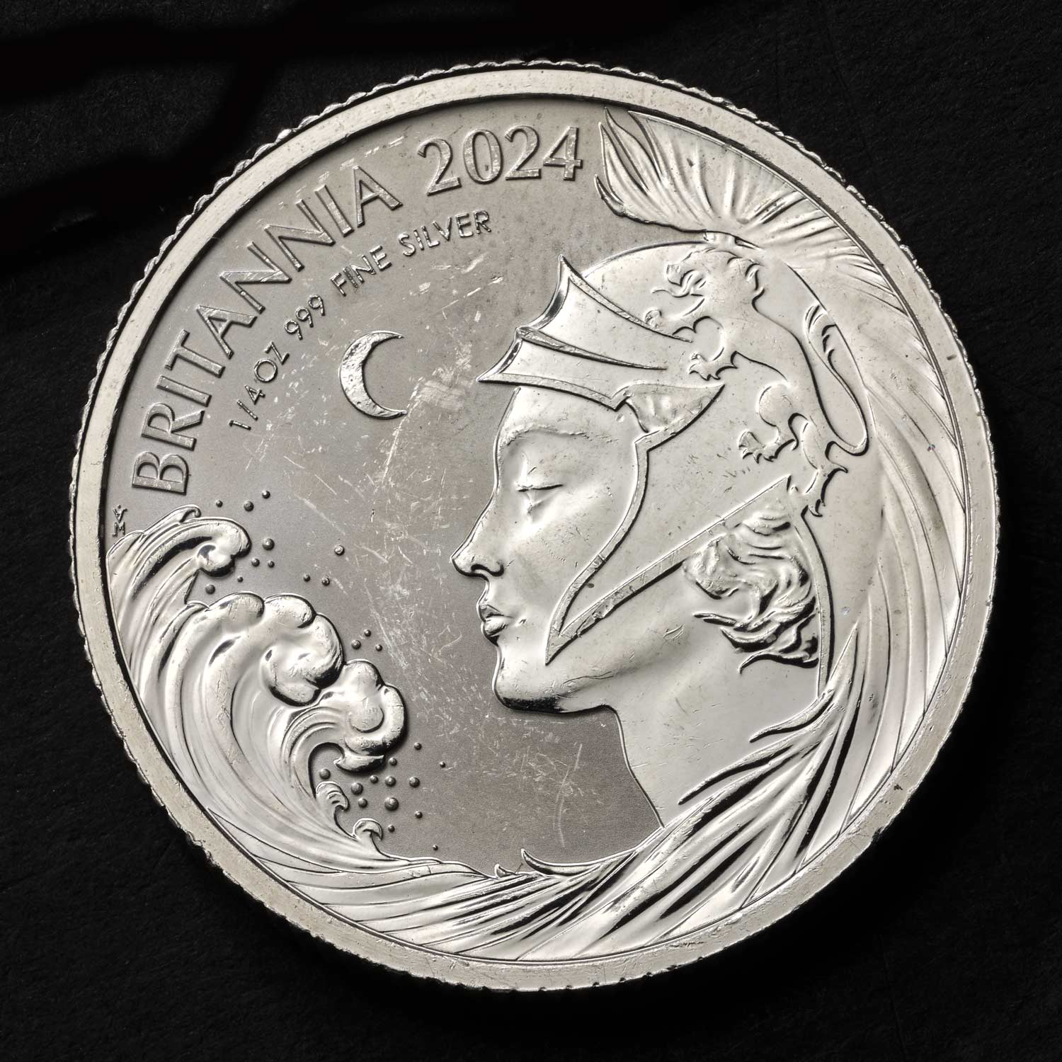 Britannia 2024 UK 1/4oz Silver Proof Coin